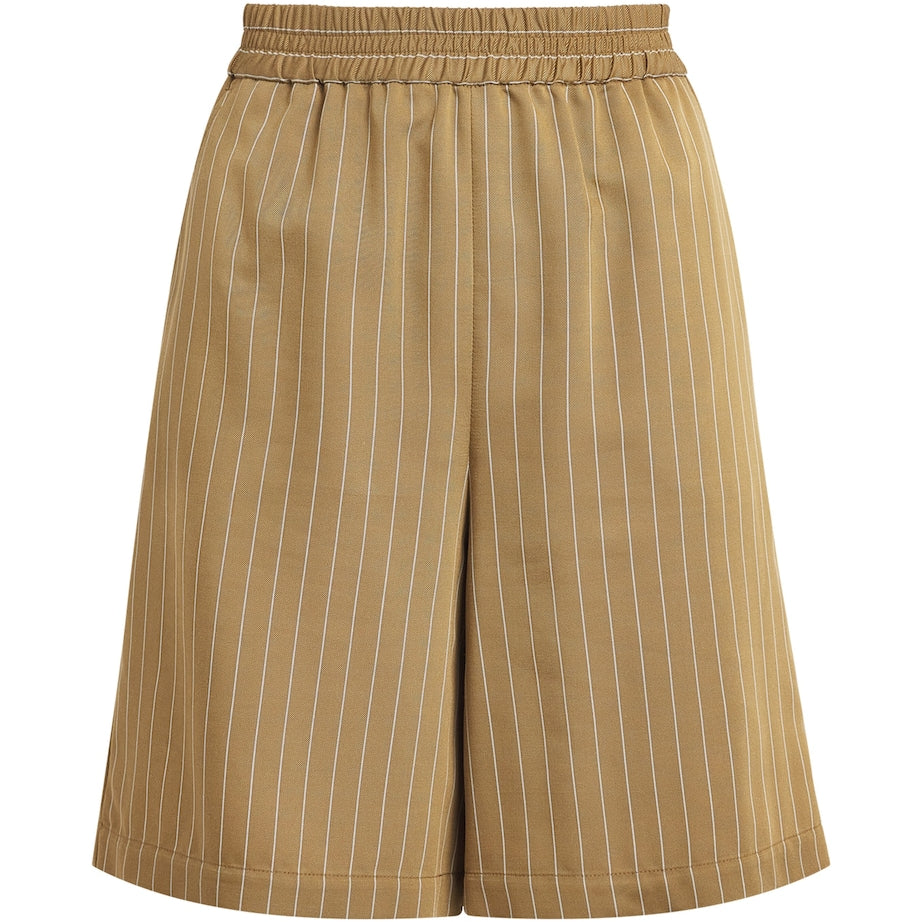 MAX&Co. Yellow Stripe Elasticated Shorts