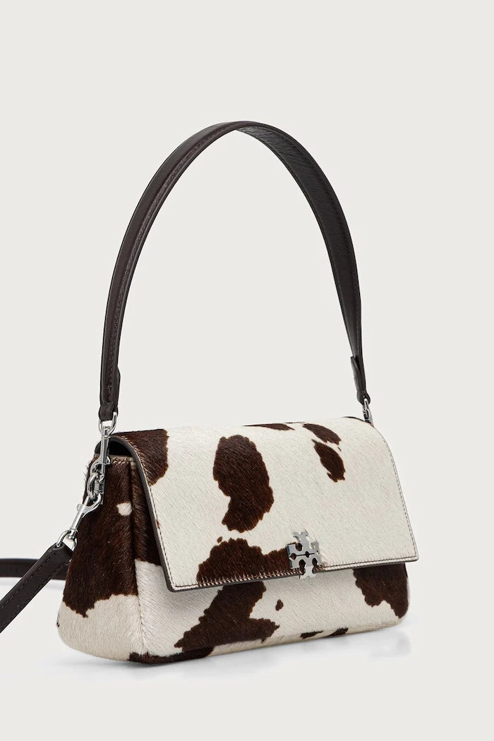 Tory Burch Charlie kadın deri crossbody çanta