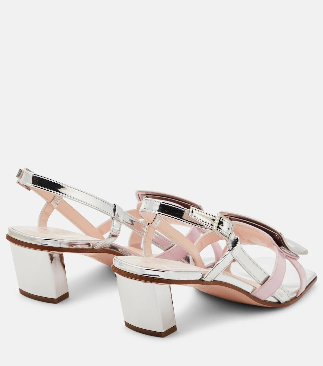 Roger Vivier - Belle Vivier 45 patent leather sandals