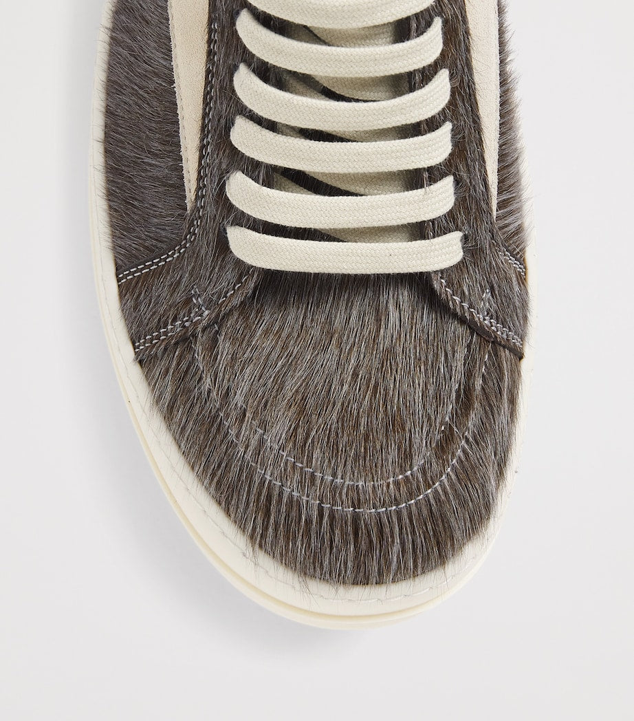 Pony Hair Vintage Low-Top Sneakers
