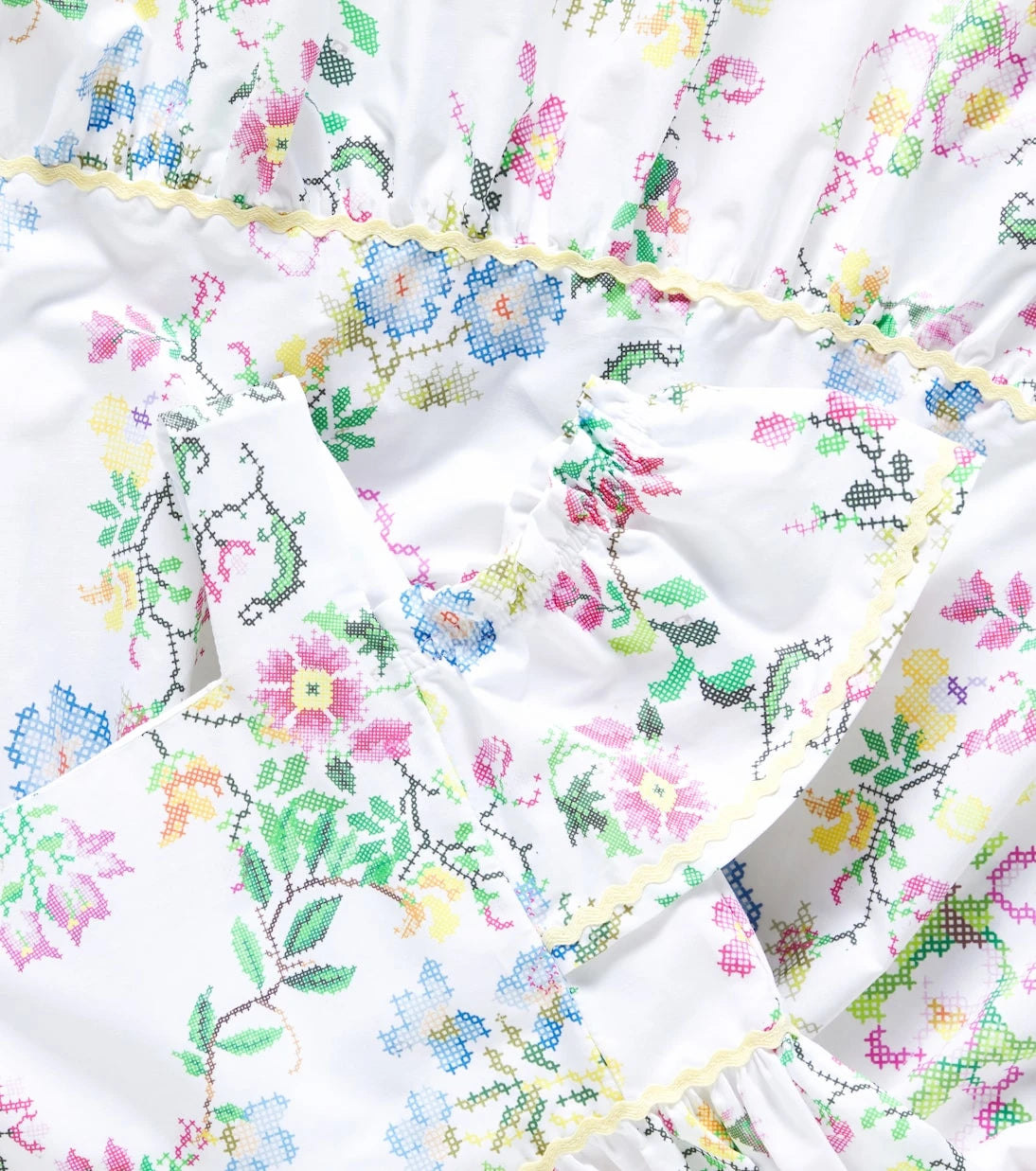 Patachou - Floral cotton dress