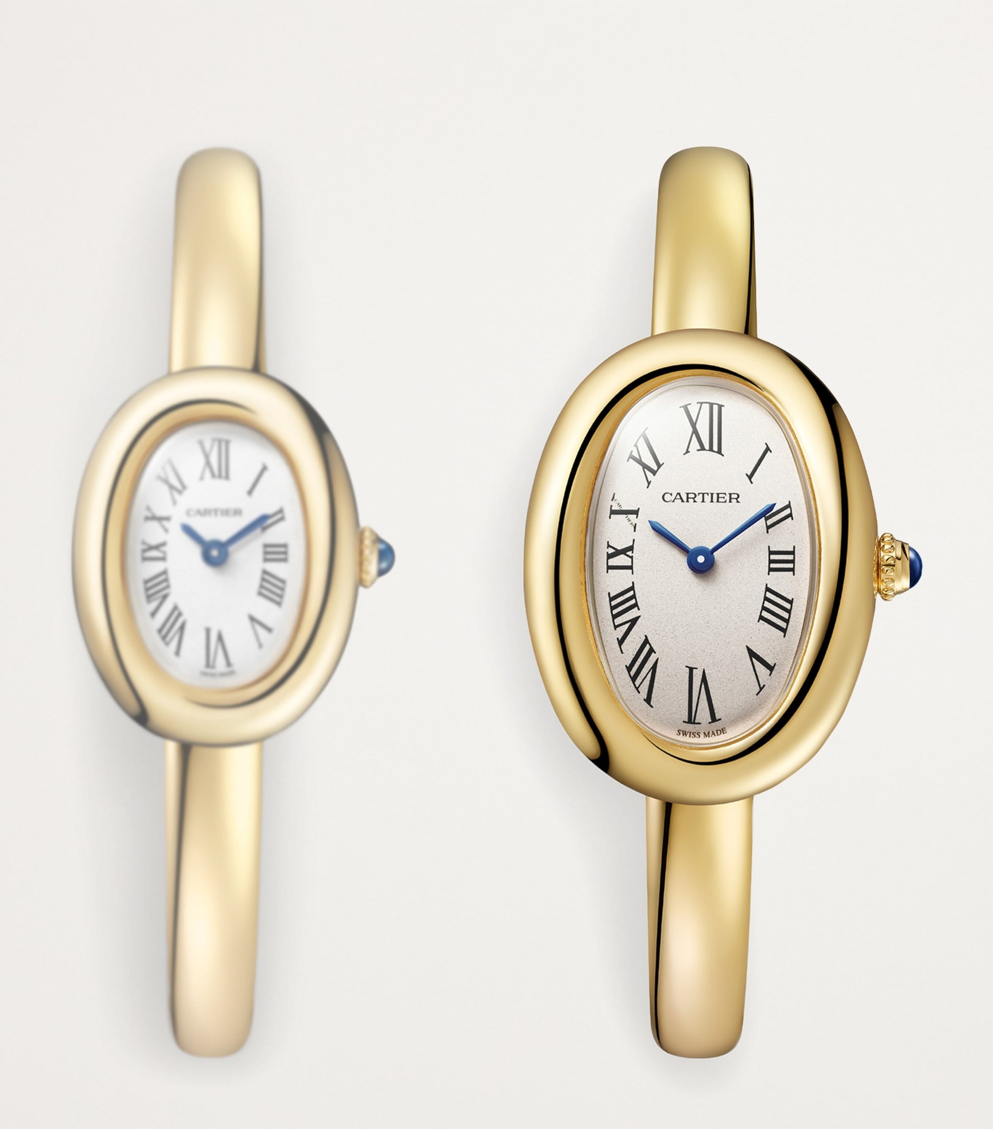 Cartier Small Yellow Gold Baignoire de Cartier Watch 23.1mm (Size 15)