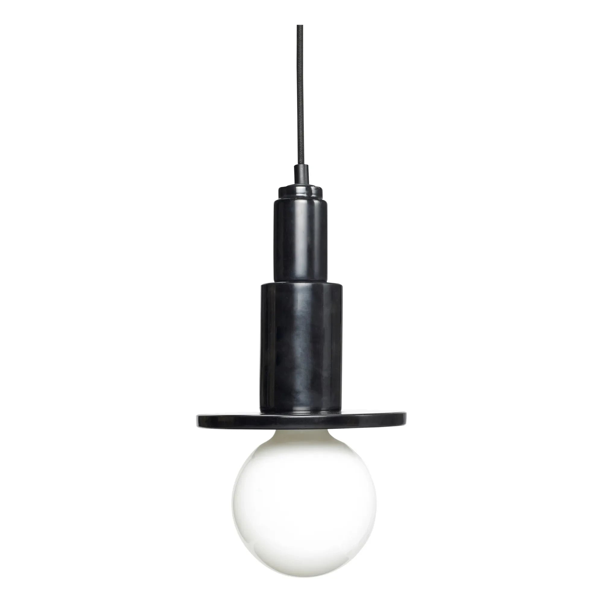 Hübsch - Marble Pendant Light | Black
