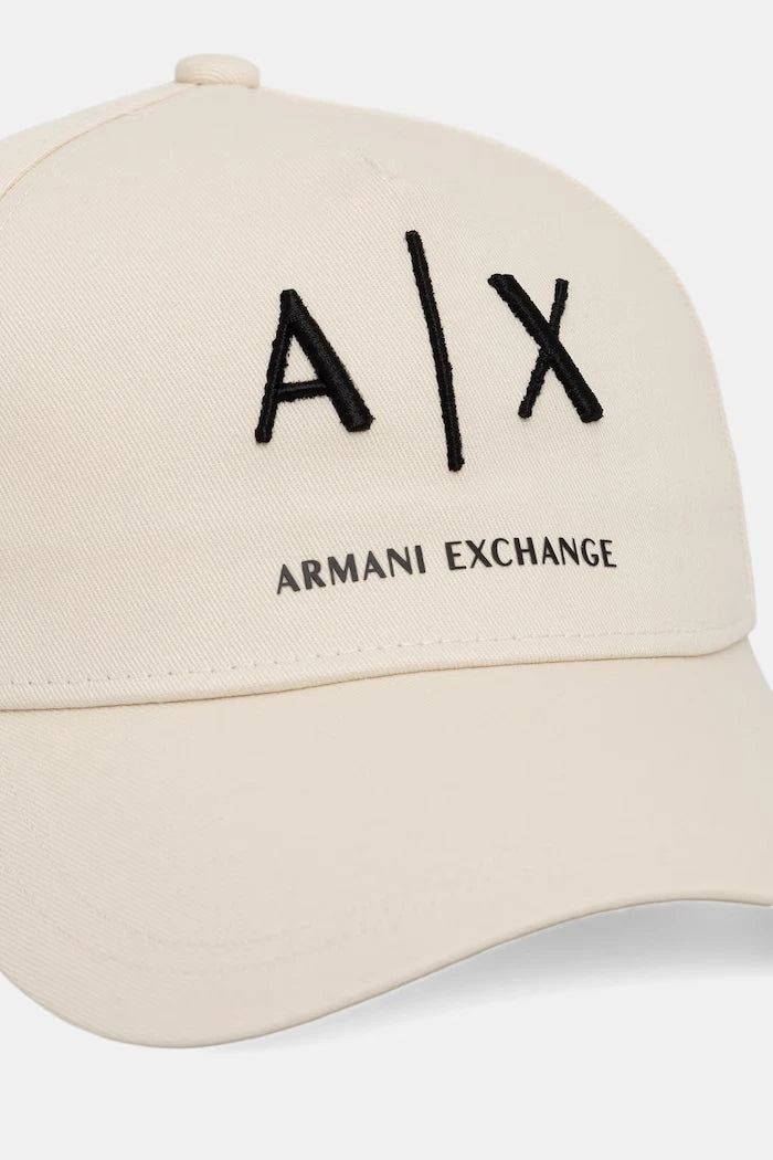 Armani Exchange pamuklu erkek бейзбол şapkası