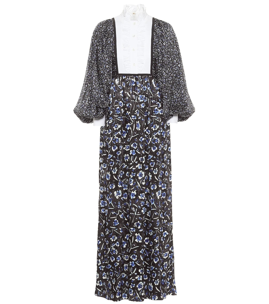 Tory Burch - Floral stretch-silk maxi dress