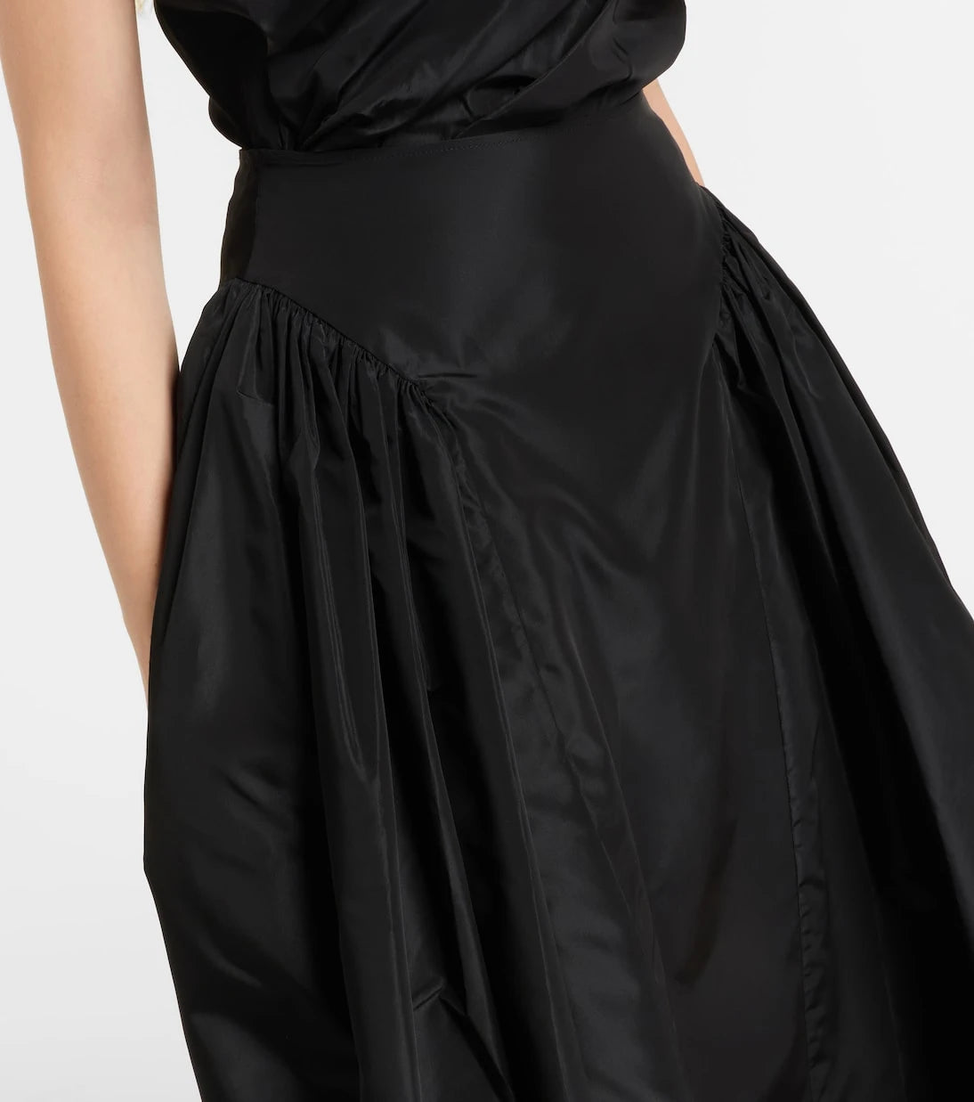 Simone Rocha - Taffeta midi skirt