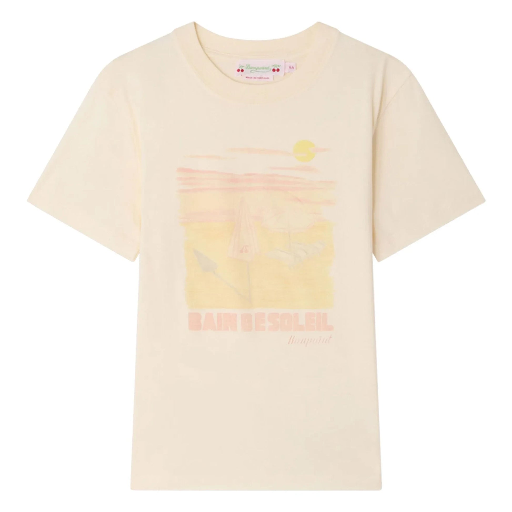 Bonpoint - Thida organic cotton T-shirt | Ecru