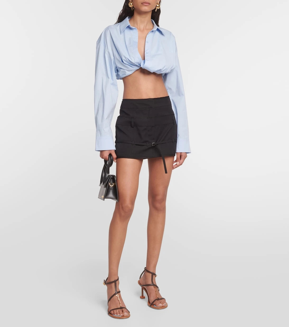 Jacquemus - La Chemise Bahia cropped top