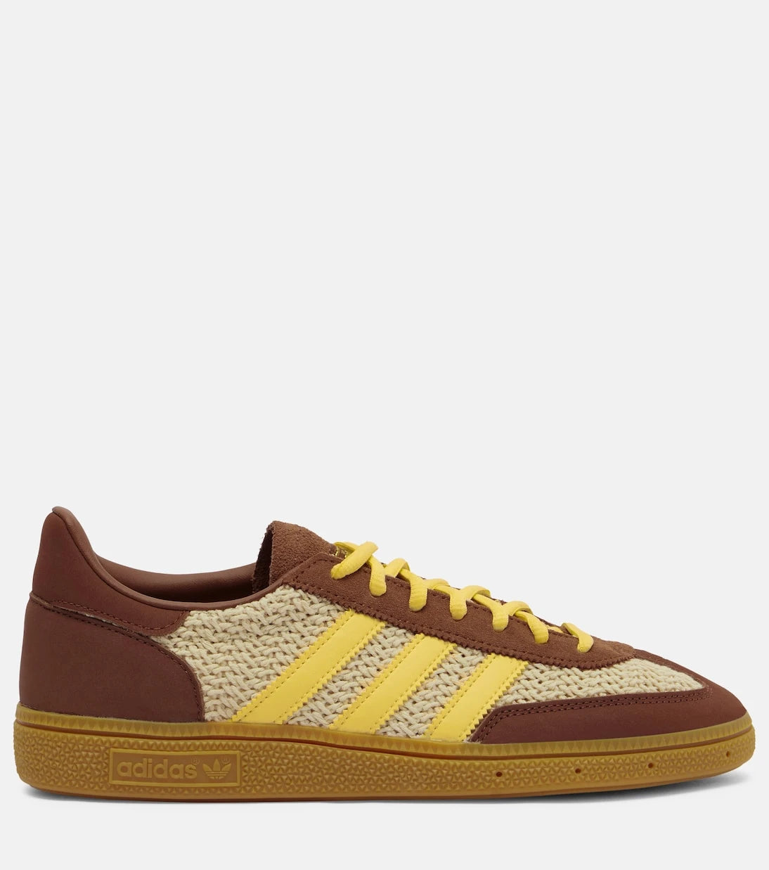 Adidas - Handball Spezial suede-trimmed sneakers