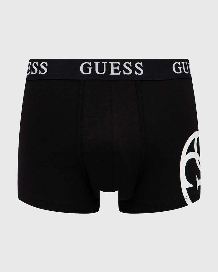 Guess pamuklu ve elastanlı erkek boxer PLACED 3'lü