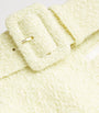 Self-Portrait Yellow Bouclé Belted Skort