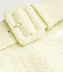 Self-Portrait Yellow Bouclé Belted Skort