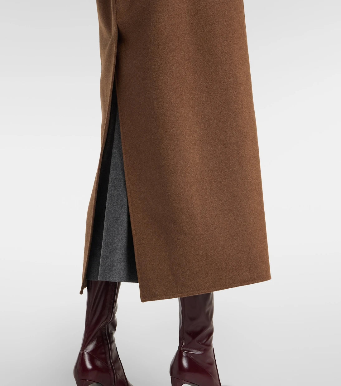 'S Max Mara - Poldo virgin wool wrap coat