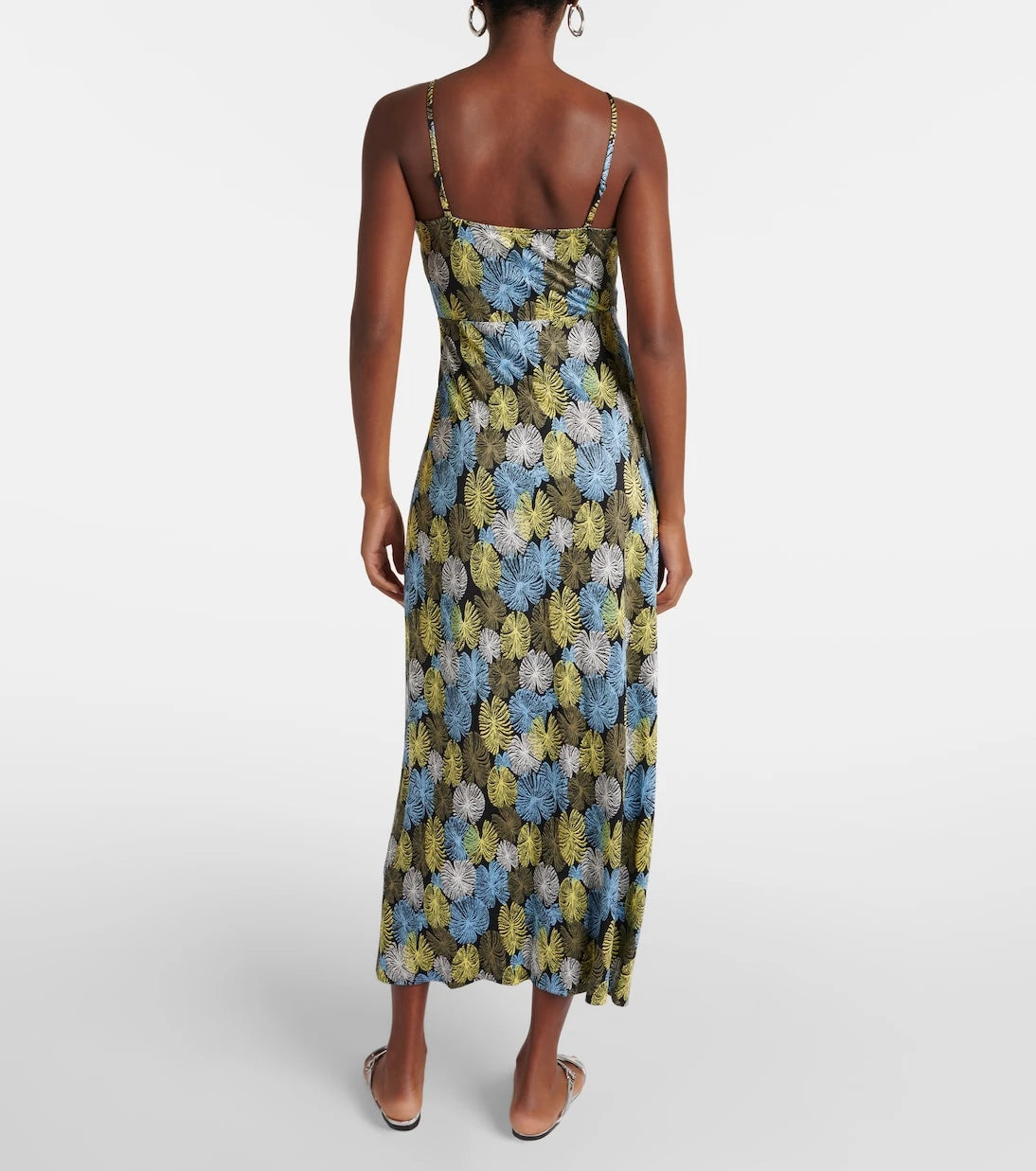 Diane von Furstenberg - Saavya printed jersey maxi dress