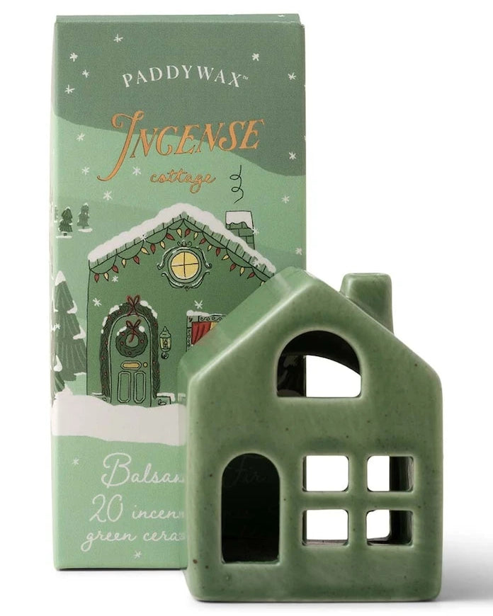 Комплект ароматни пръчици със стойка Paddywax Balsam & Fir (20 броя)