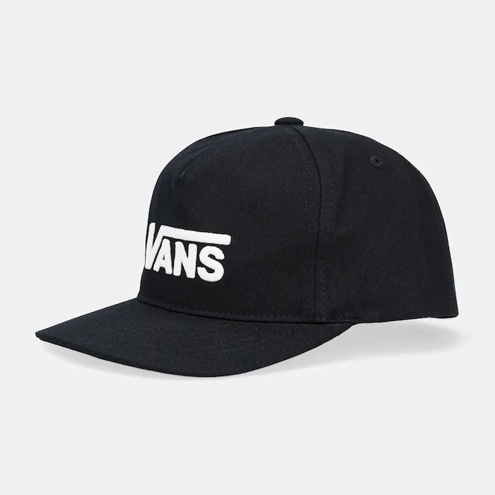 Детска памучна шапка с козирка Vans Drop V Logo Snapback