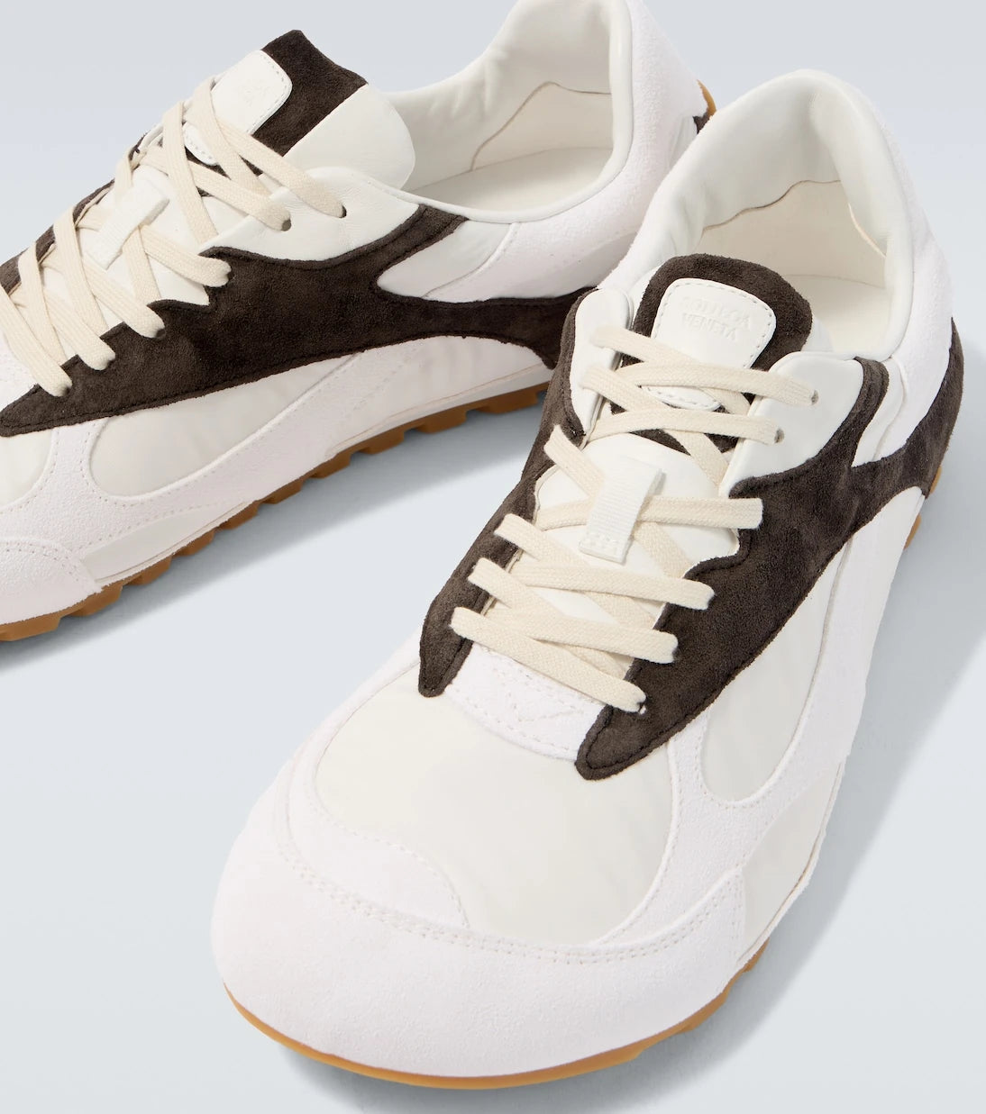 Bottega Veneta - Orbit Flash suede-trimmed sneakers