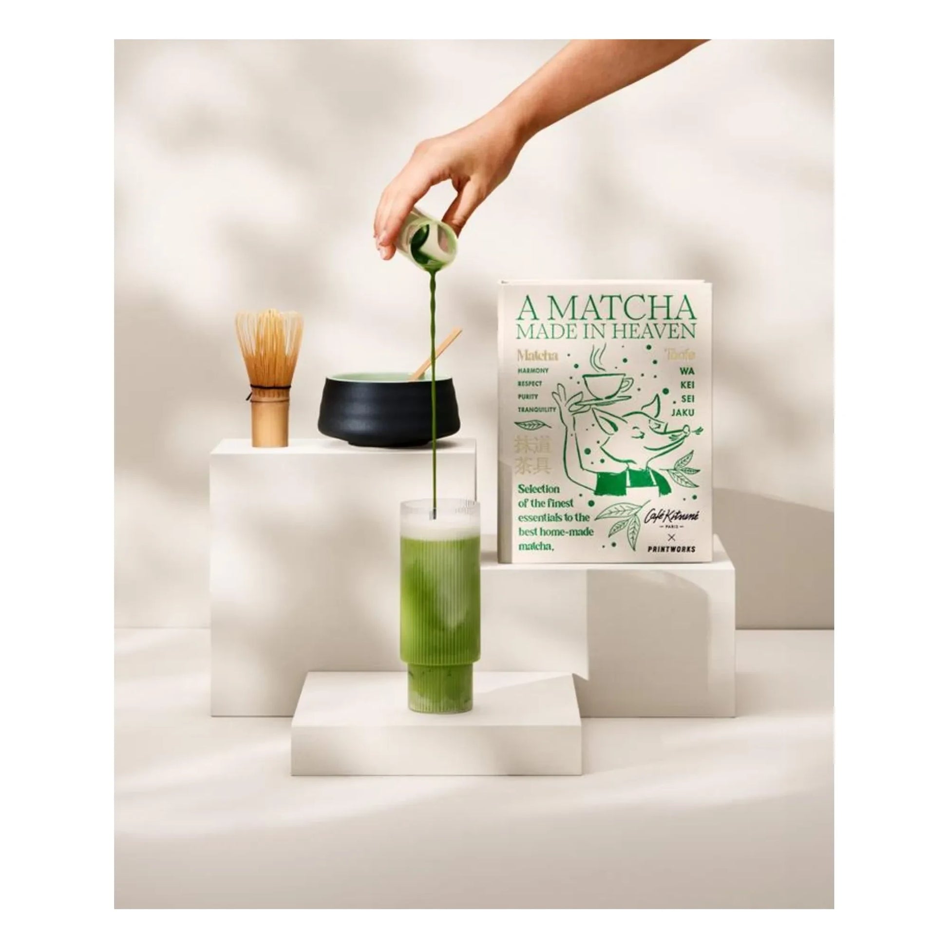 PrintWorks - Matcha Utensils Set - Printworks x Café Kitsuné
