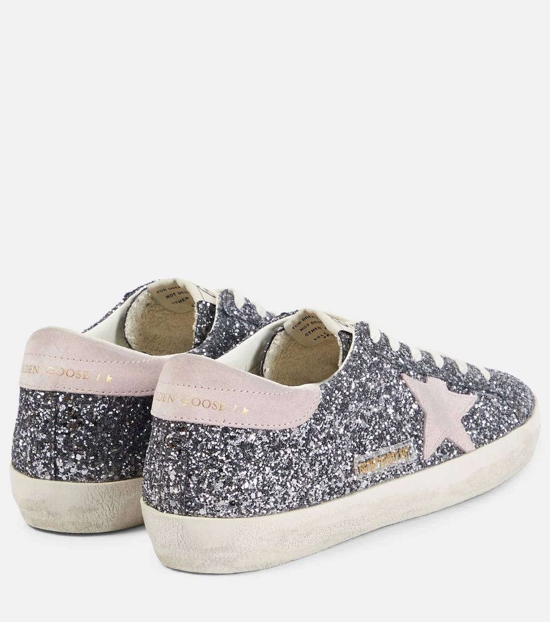 Golden Goose - Super-Star glitter sneakers
