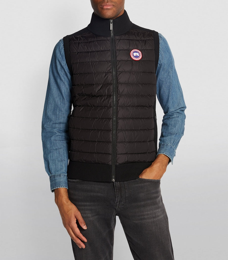 Canada Goose Black Hybridge Gilet