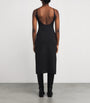 Nadine Mos Black Cotton Mazal Mini Slip Dress