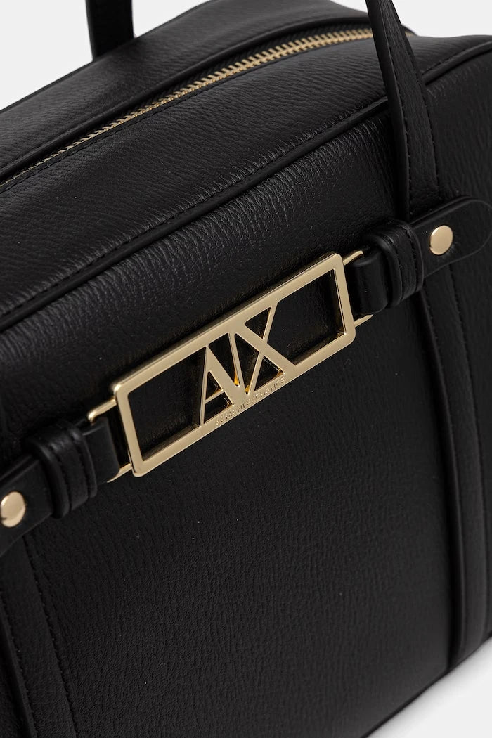 Armani Exchange kadın suni deri crossbody çanta