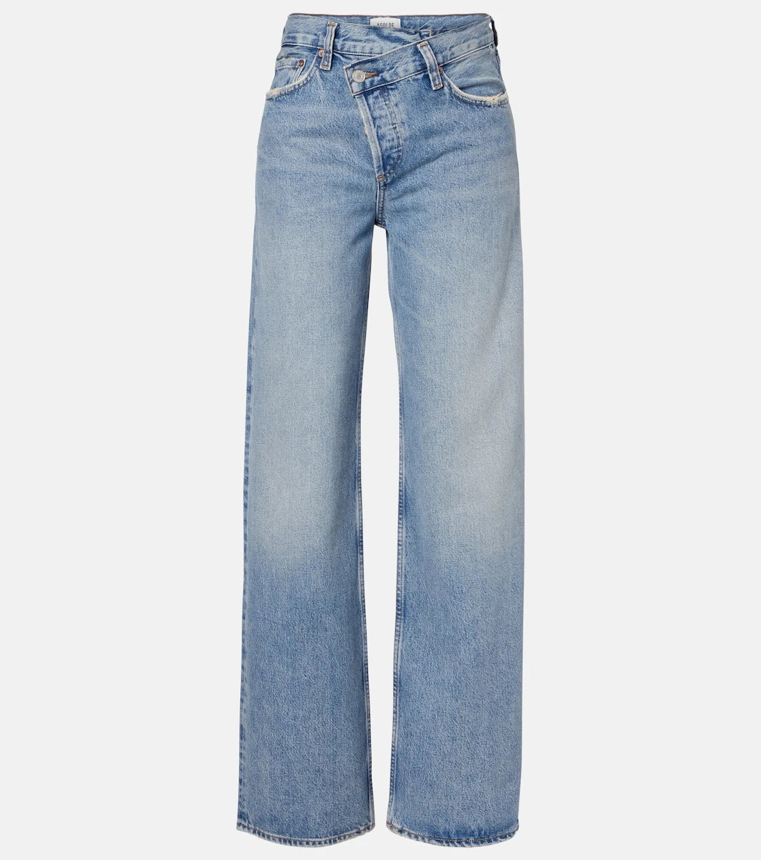 Agolde - Arc Criss Cross wide-leg jeans