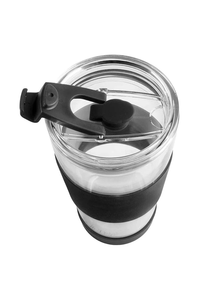 Термочаша със сламка Vialli Design Fuori 600 ml
