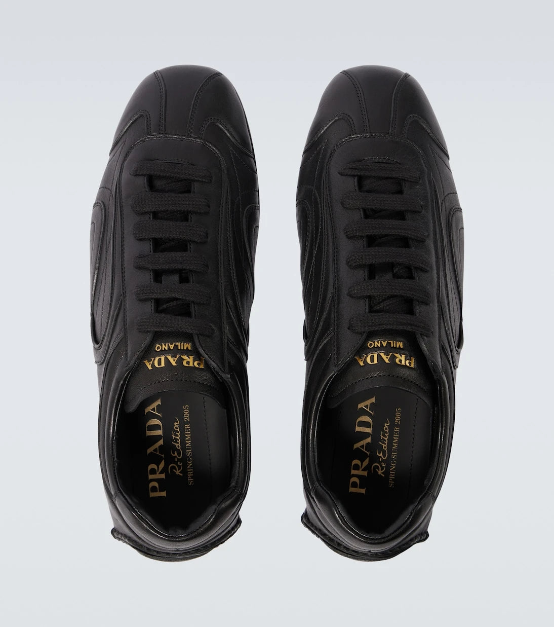 Prada - Montecarlo Re-Edition 2005 leather sneakers