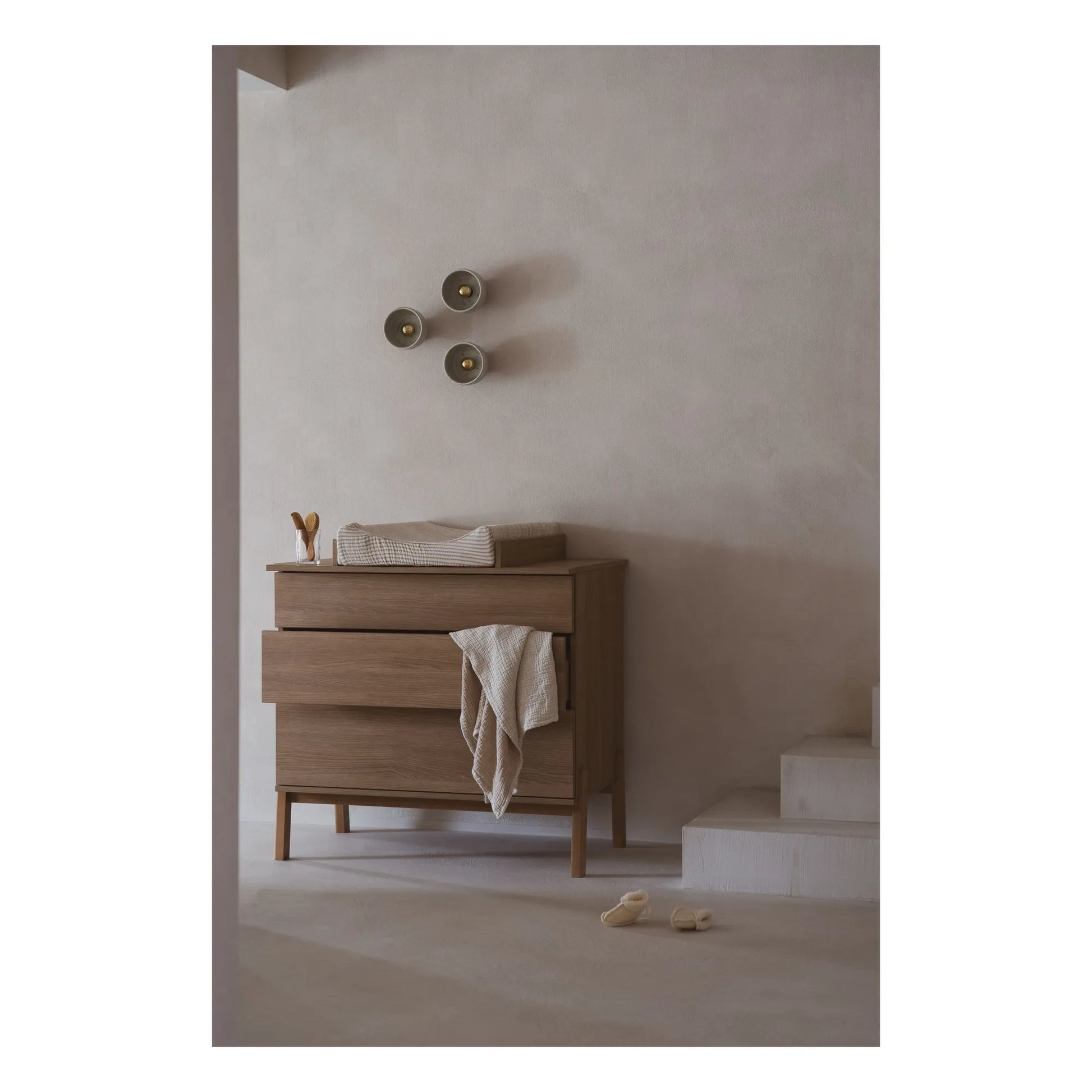 Quax - Changing table for Ashi chest of drawers | Honey