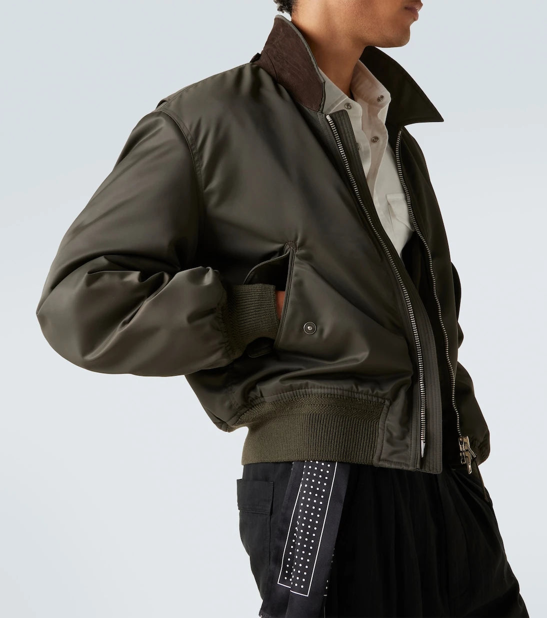 Tom Ford - Saten bomber ceket
