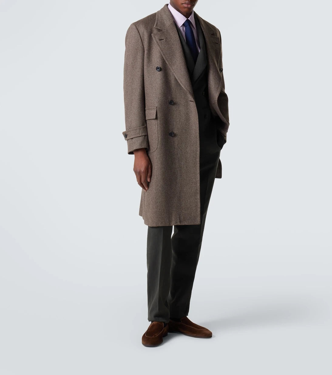 John Lobb - Tyne suede loafers