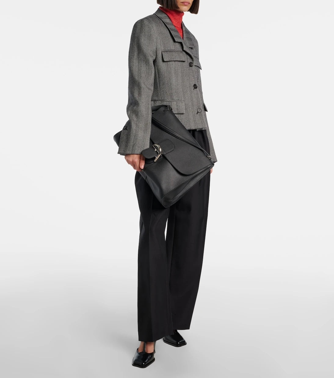 Delvaux - Brillant Large leather shoulder bag