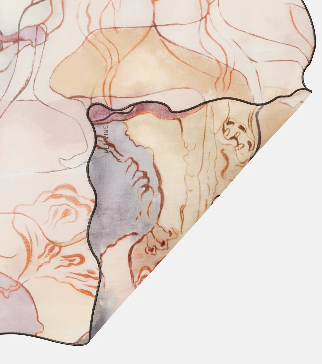 Lemaire - Printed cotton scarf