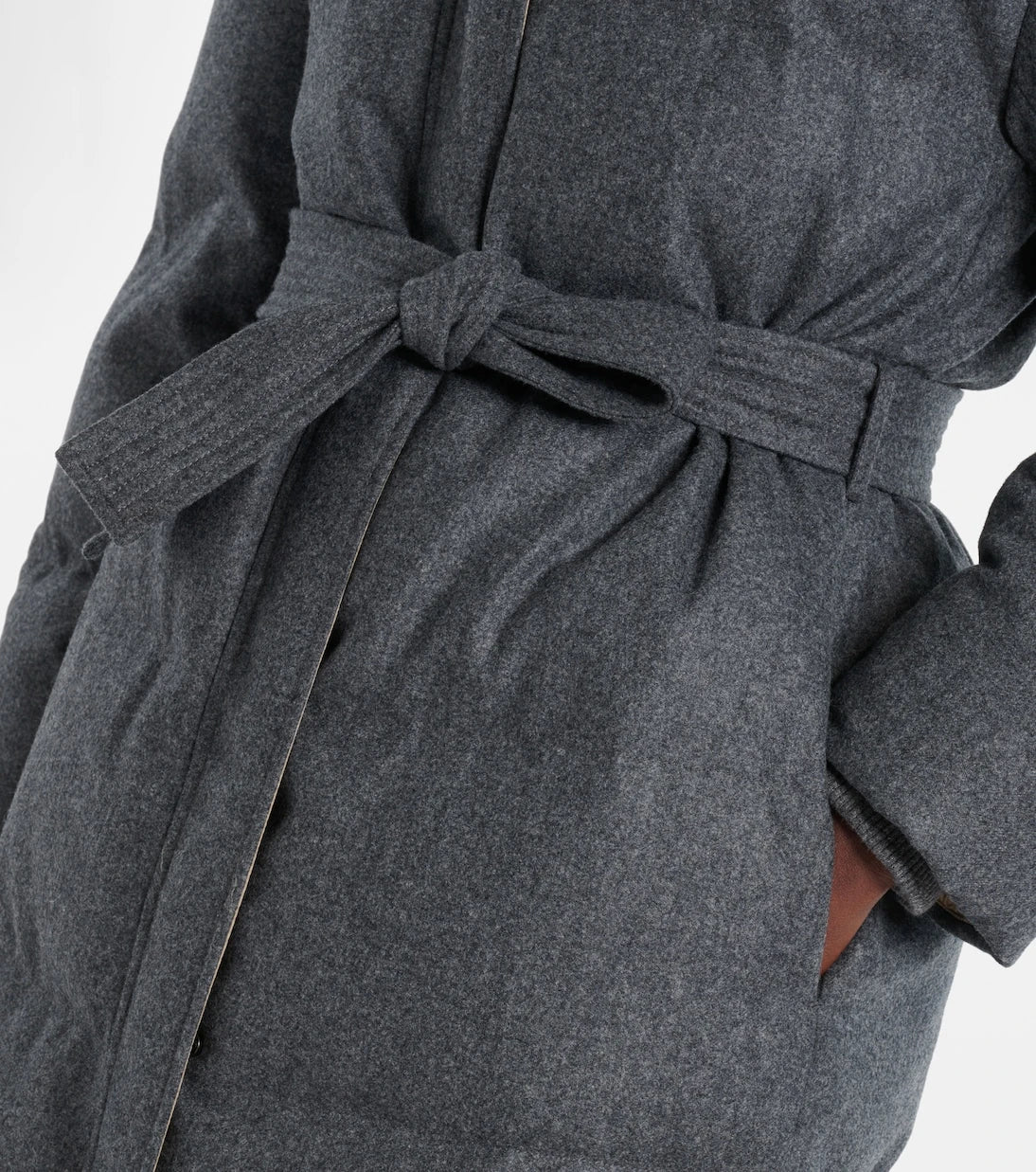 Brunello Cucinelli - Virgin wool down coat