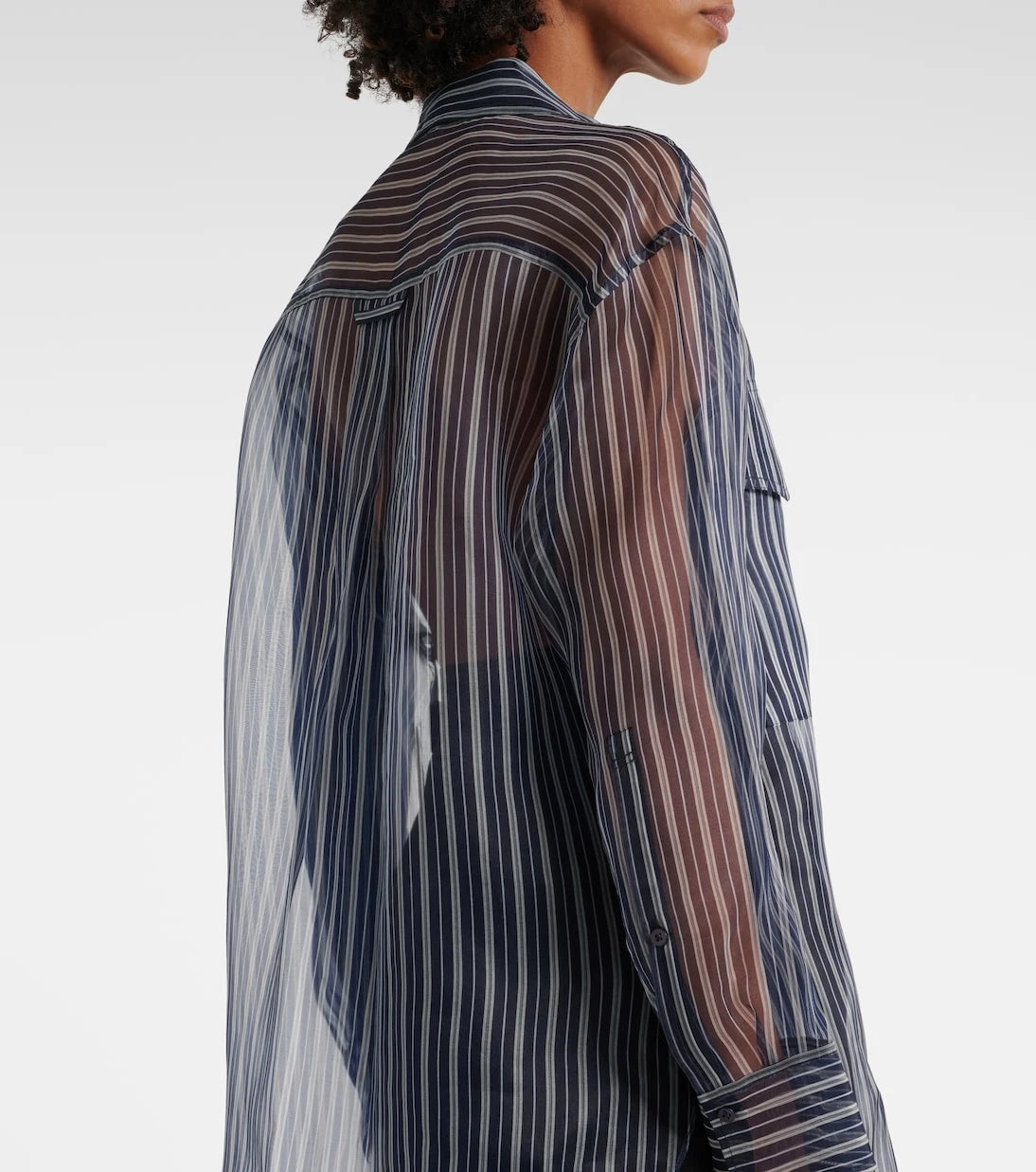 Dorothee Schumacher - Striped silk organza blouse