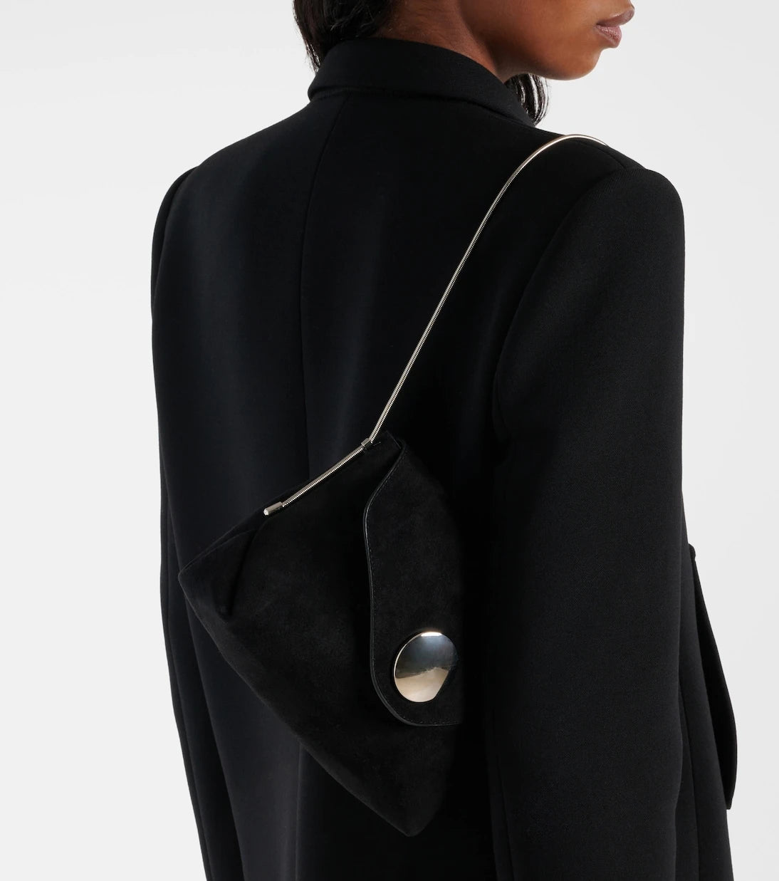 Khaite - Bobbi suede shoulder bag