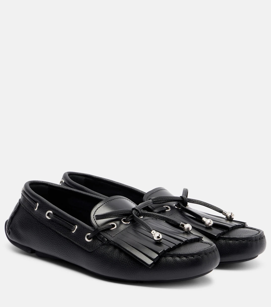 Jimmy Choo - Manon leather moccasins