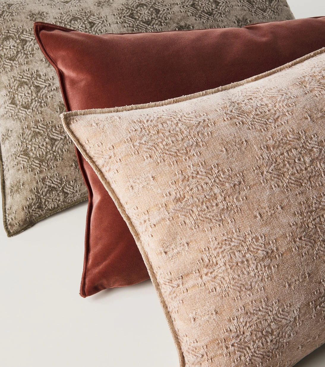 Maison de Vacances - Cotton-blend jacquard cushion