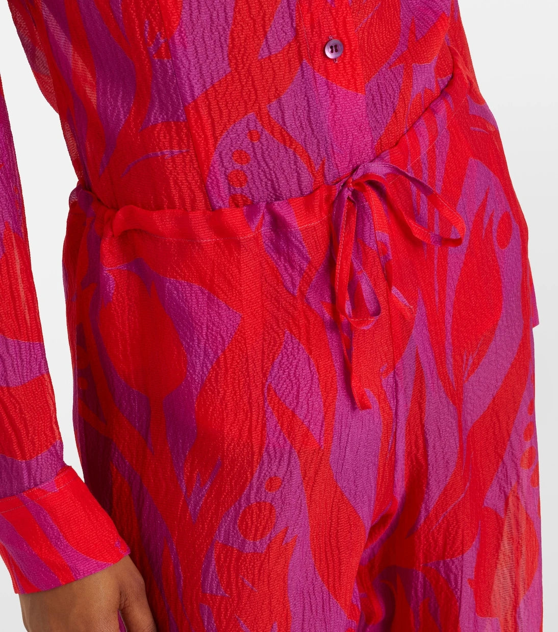 Dries Van Noten - Pachas silk straight pants