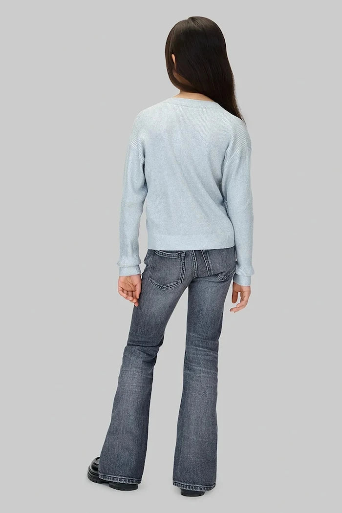 Детски дънки Calvin Klein Jeans MR FLARE