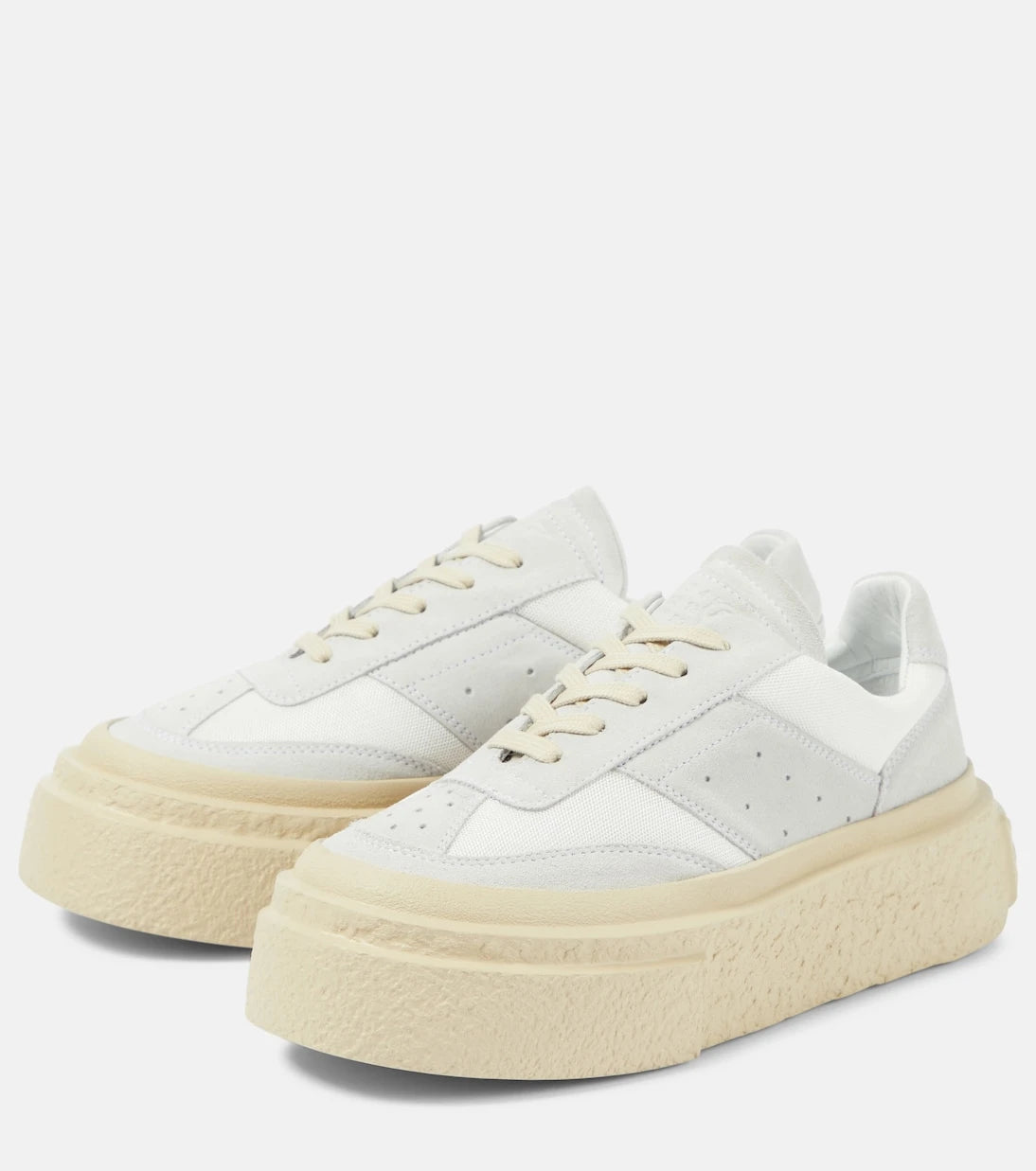 MM6 Maison Margiela - Suede platform sneakers