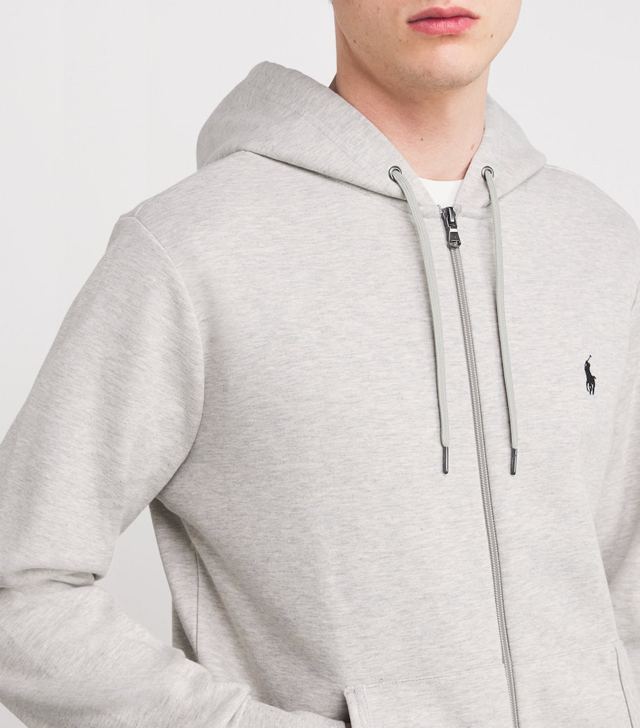 Polo Ralph Lauren Grey Polo Pony Zip-Up Hoodie