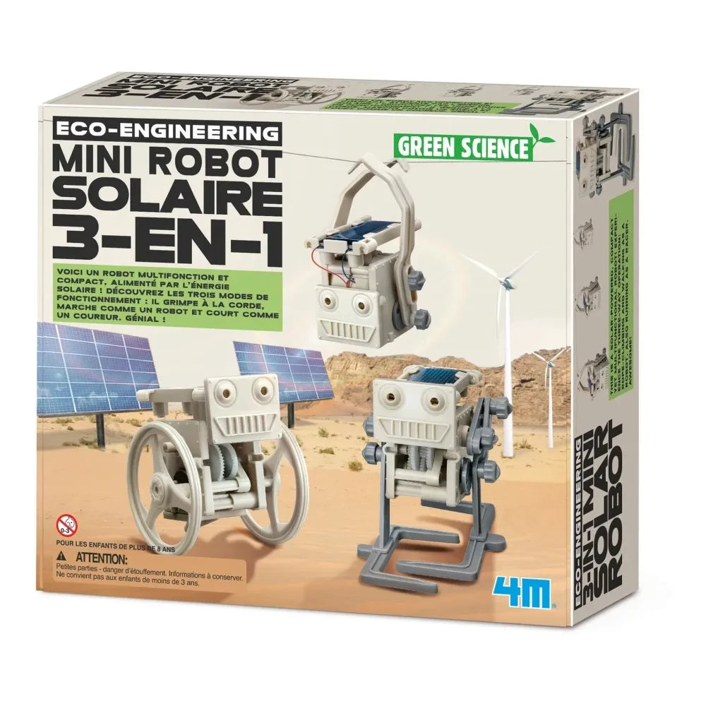 4M - 3-in-1 Mini Solar Robot