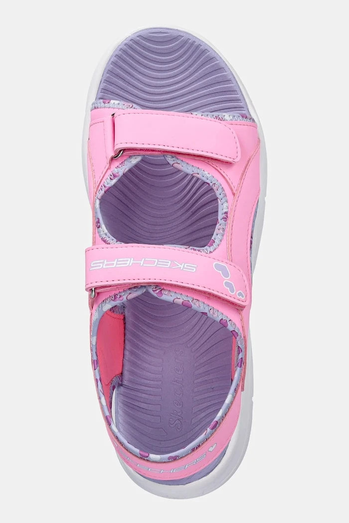 Детски сандали Skechers FLEX SPLASH - HEART GALORE