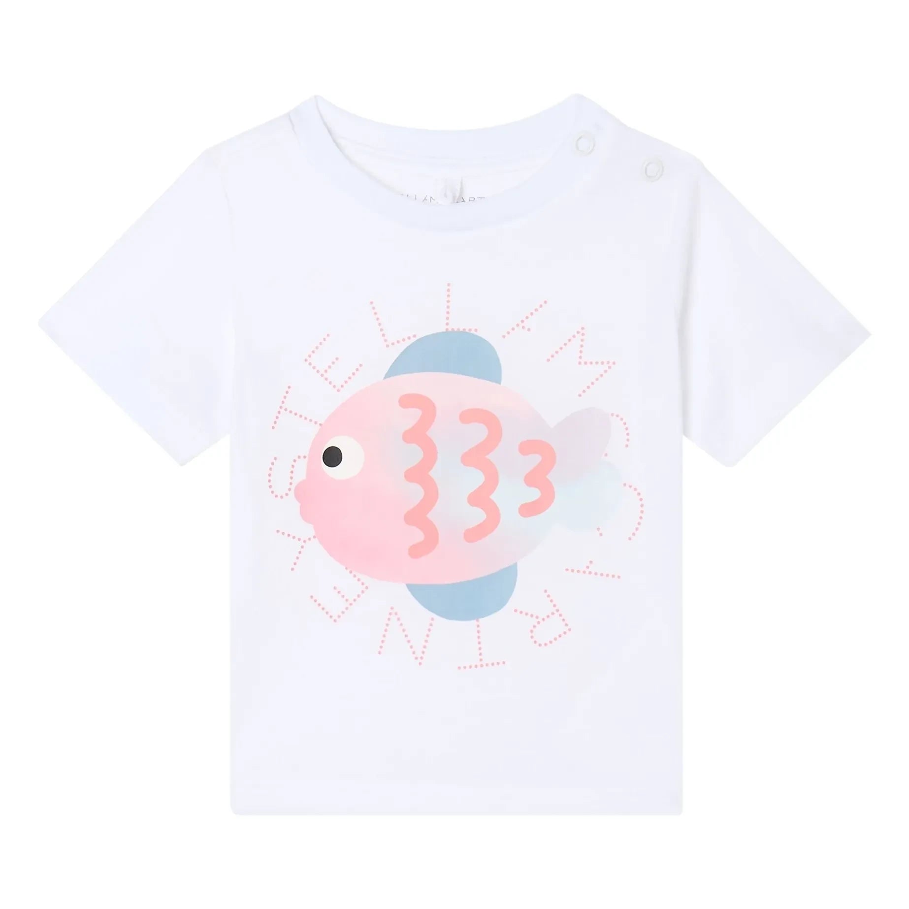 Stella McCartney Kids - Stella Poisson T-shirt | White