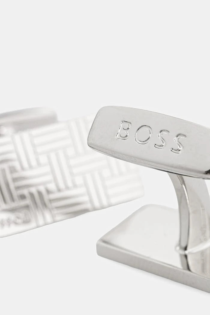 BOSS Erkek B-TEXTUREDSET-TIE Kol Düğmeleri