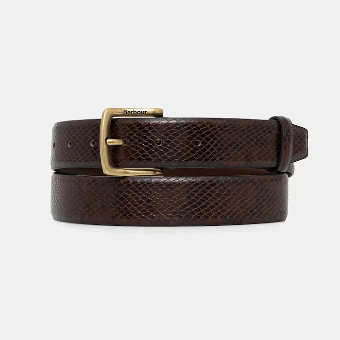 Barbour колан мъжки от кожа Jaspar
