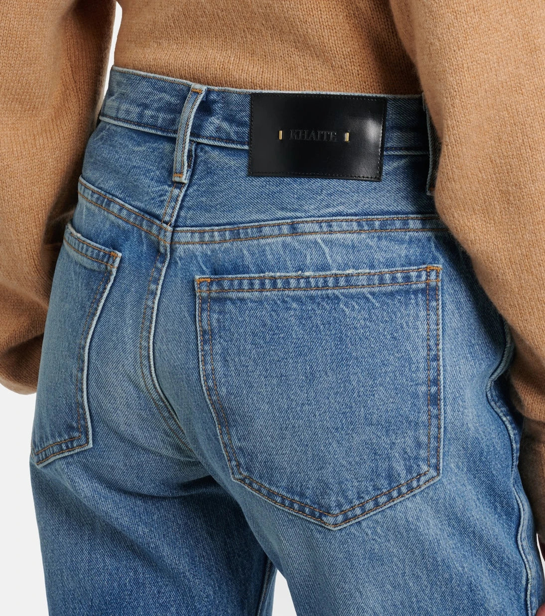 Khaite - Finley cropped straight jeans