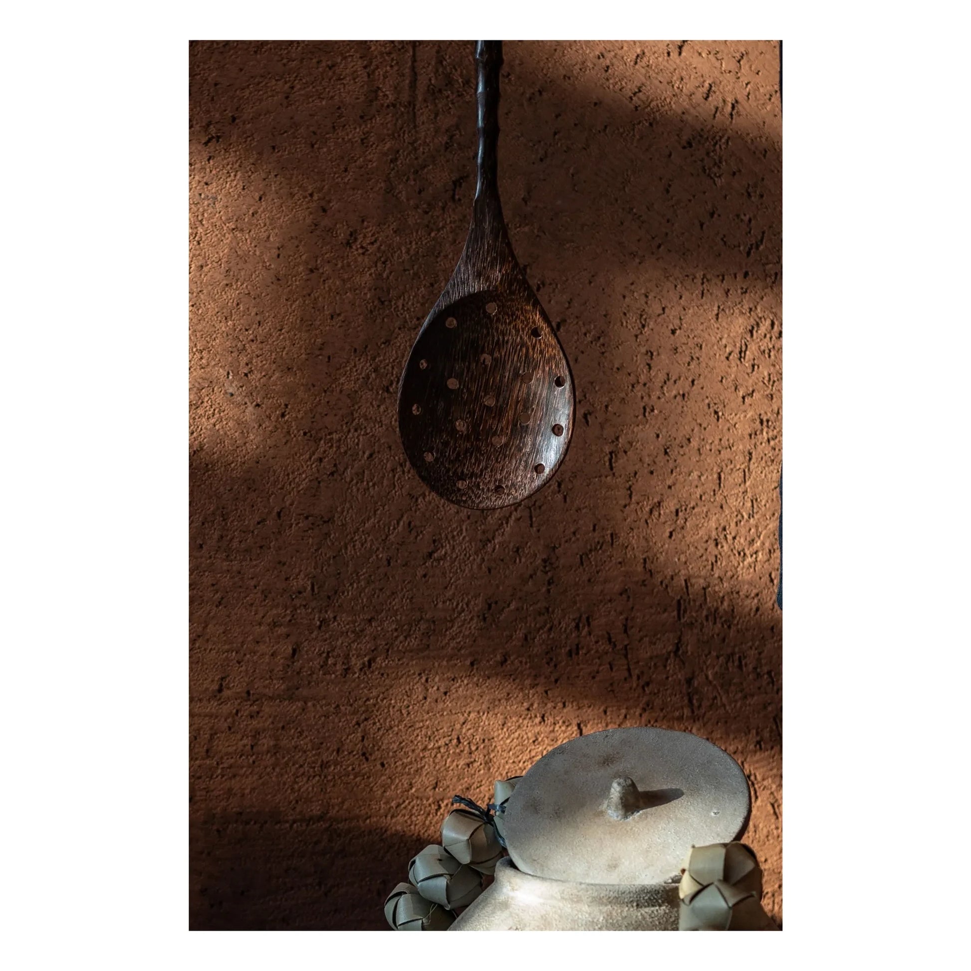 Woodmata - Coconut wood skimmer spoon | Teak